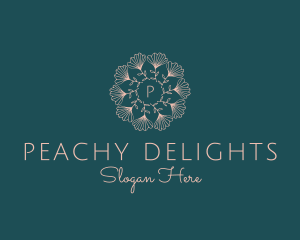 Flower Wreath Decoration Boutique logo design