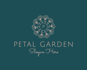 Flower Wreath Decoration Boutique logo design