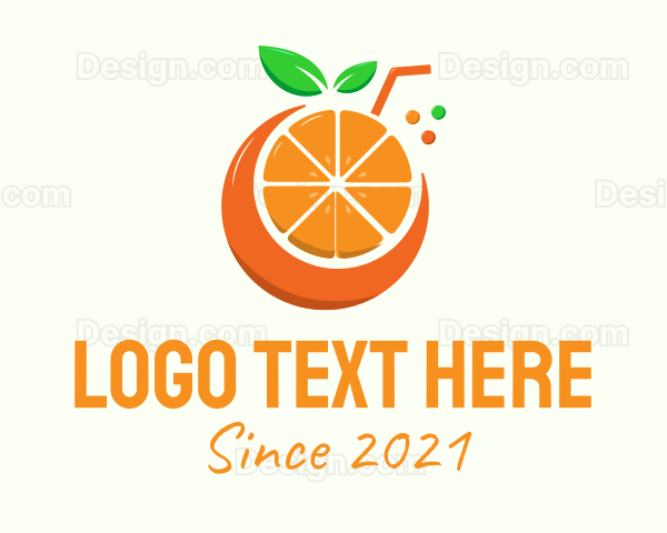 Orange Juice Stand Logo