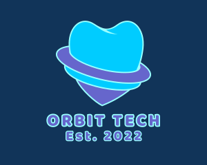 Tooth Shield Orbit logo design