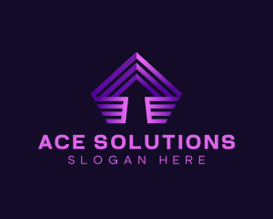 Arrow Up Business logo design