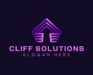 Arrow Up Business logo design