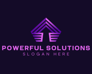 Arrow Up Business logo design