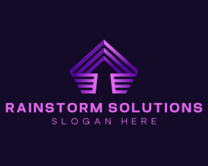 Arrow Up Business logo design