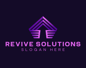 Arrow Up Business logo design