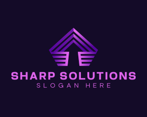 Arrow Up Business logo design