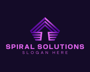 Arrow Up Business logo design