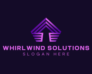 Arrow Up Business logo design