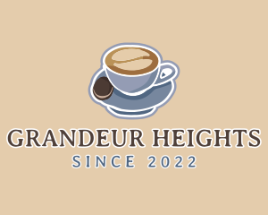 Artisanal Latte Cafe logo design