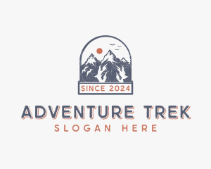 Summit Hiking Adventure logo design