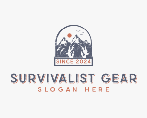 Summit Hiking Adventure logo design