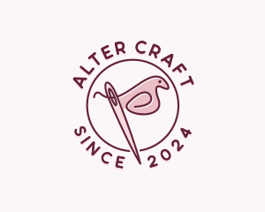 Bird Sew Needlecraft logo design