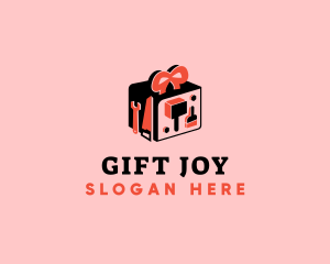 Gift Handyman Tools logo design