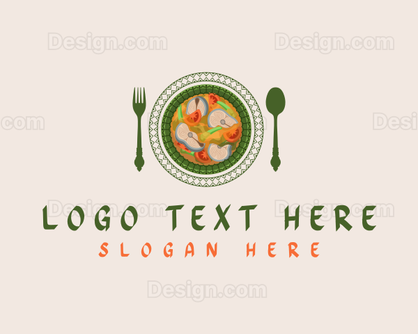 Filipino Culinary Food Logo