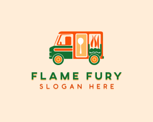 Food Truck Delivery logo design