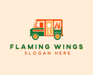 Food Truck Delivery logo design