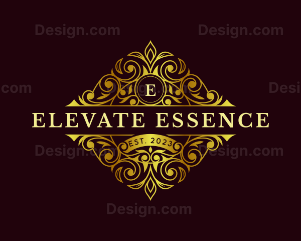 Elegant Luxe Coronet Logo