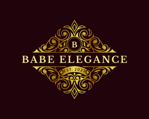 Elegant Luxe Coronet logo design