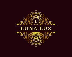 Elegant Luxe Coronet logo design