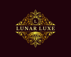 Elegant Luxe Coronet logo design