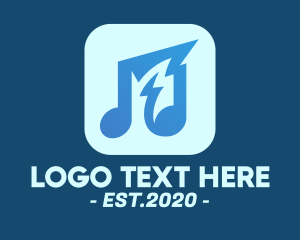 Loud Musical Note App logo
