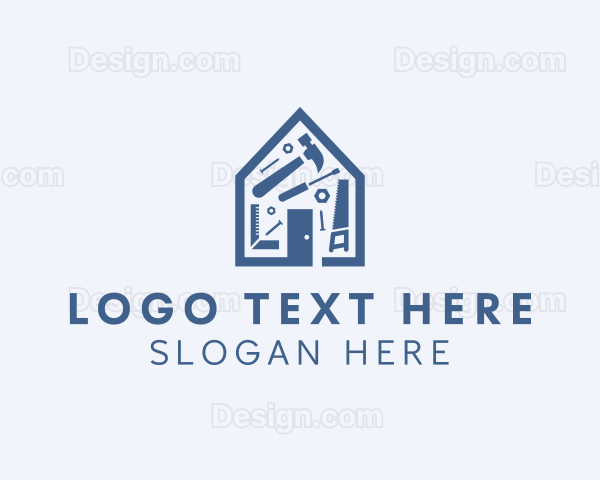 Home Construction Repair Logo