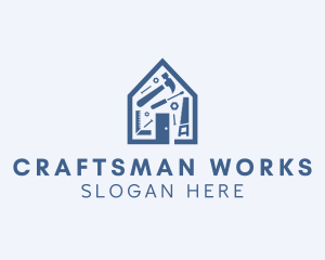 Home Construction Repair logo design