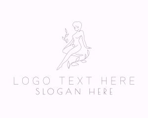 Nude Nature Lady  logo