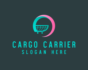 Supermarket Grocery Cart logo