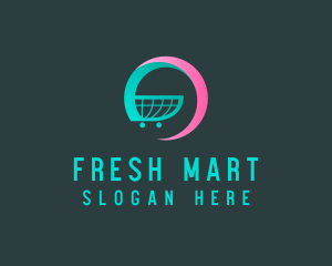 Supermarket Grocery Cart logo