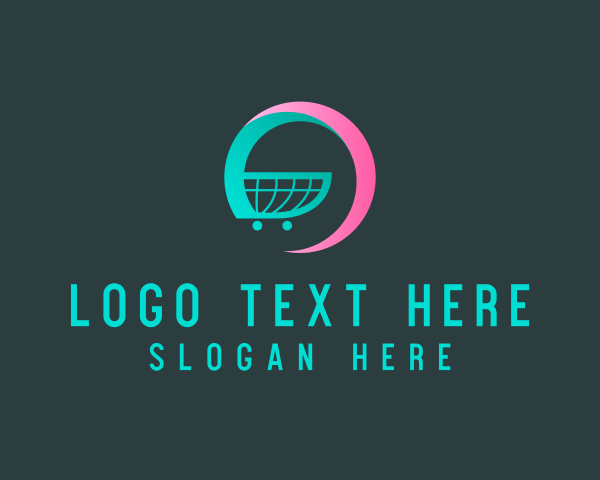 Pushcart logo example 1