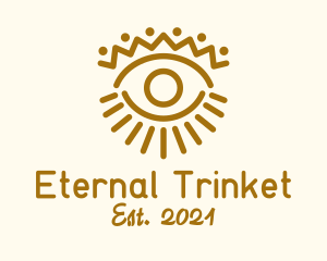 Mystical Tribal Eye logo design