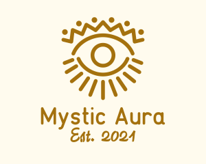 Mystical Tribal Eye logo design