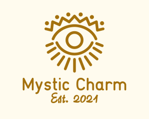 Mystical Tribal Eye logo design