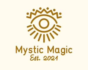 Mystical Tribal Eye logo design