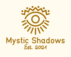 Mystical Tribal Eye logo design