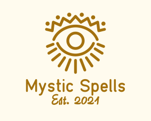 Mystical Tribal Eye logo design