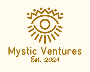 Mystical Tribal Eye logo design