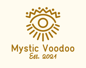 Mystical Tribal Eye logo design