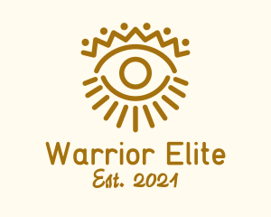 Mystical Tribal Eye logo