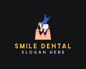 Dental Tooth Extraction logo design