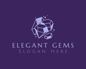 Crystal Gem Jewelry logo design