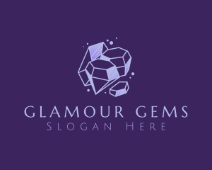 Crystal Gem Jewelry logo design