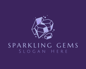 Crystal Gem Jewelry logo design