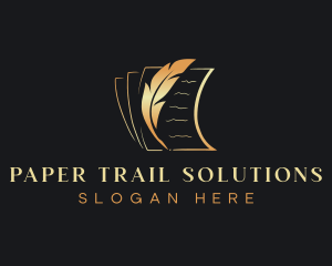 Paper Quill Publishing logo design