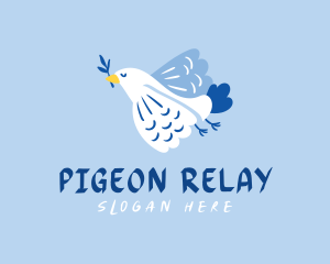 Dove Bird Pigeon logo