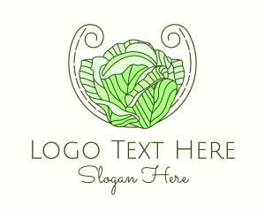 Cabbage Lettuce Salad Logo