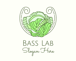 Cabbage Lettuce Salad logo design