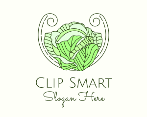 Cabbage Lettuce Salad logo design