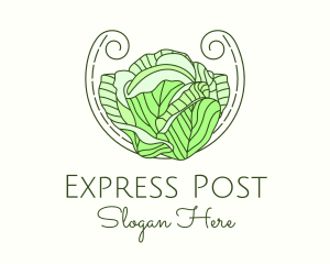 Cabbage Lettuce Salad logo design